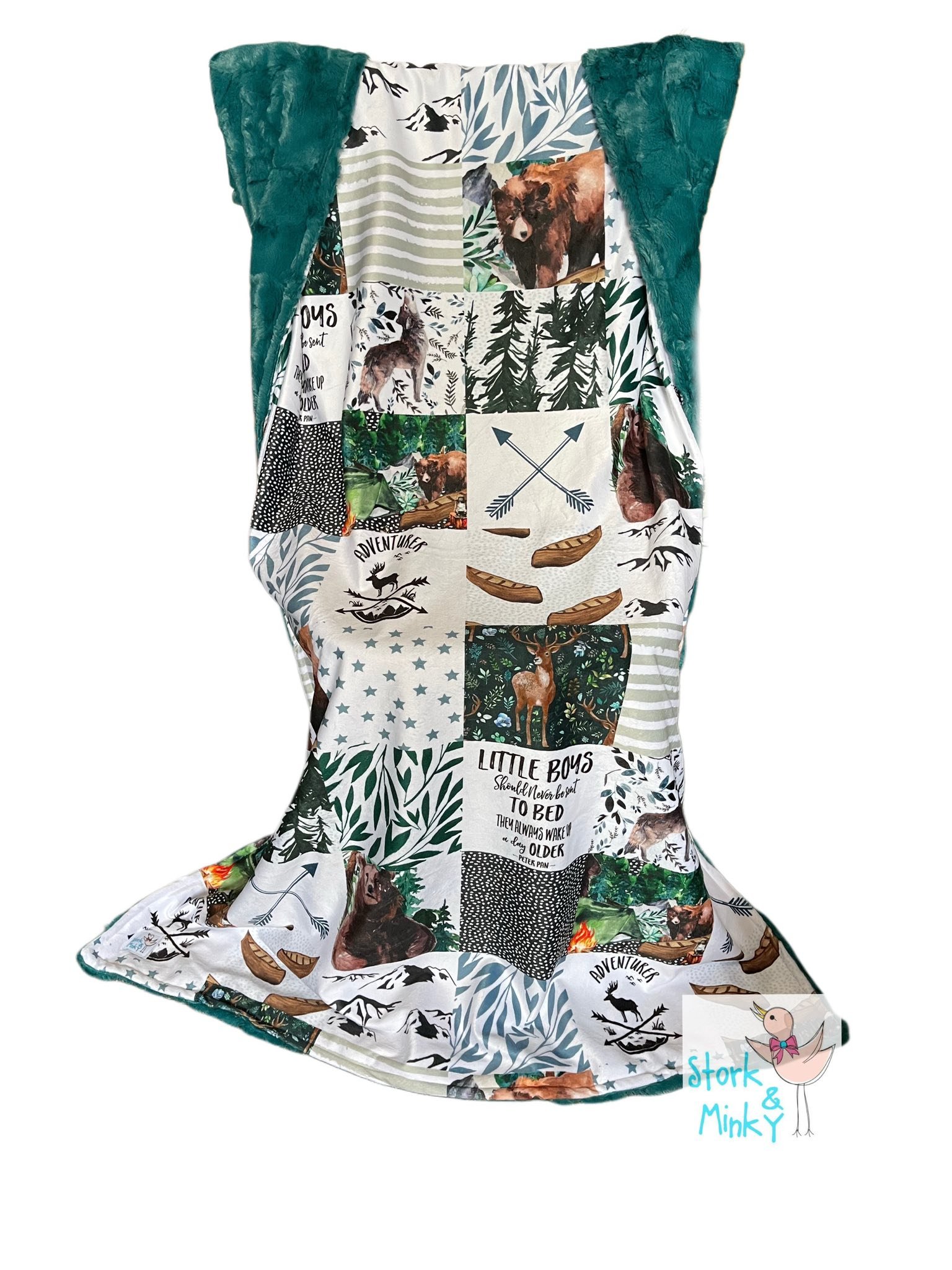 Adventure bear small Patchwork