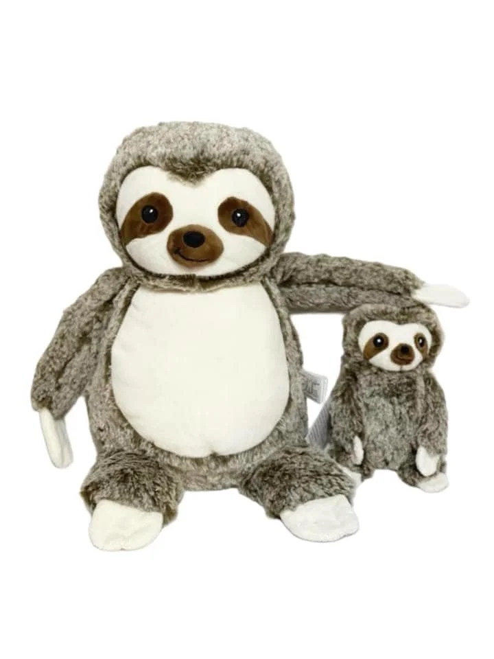 Sloth and baby sloth set