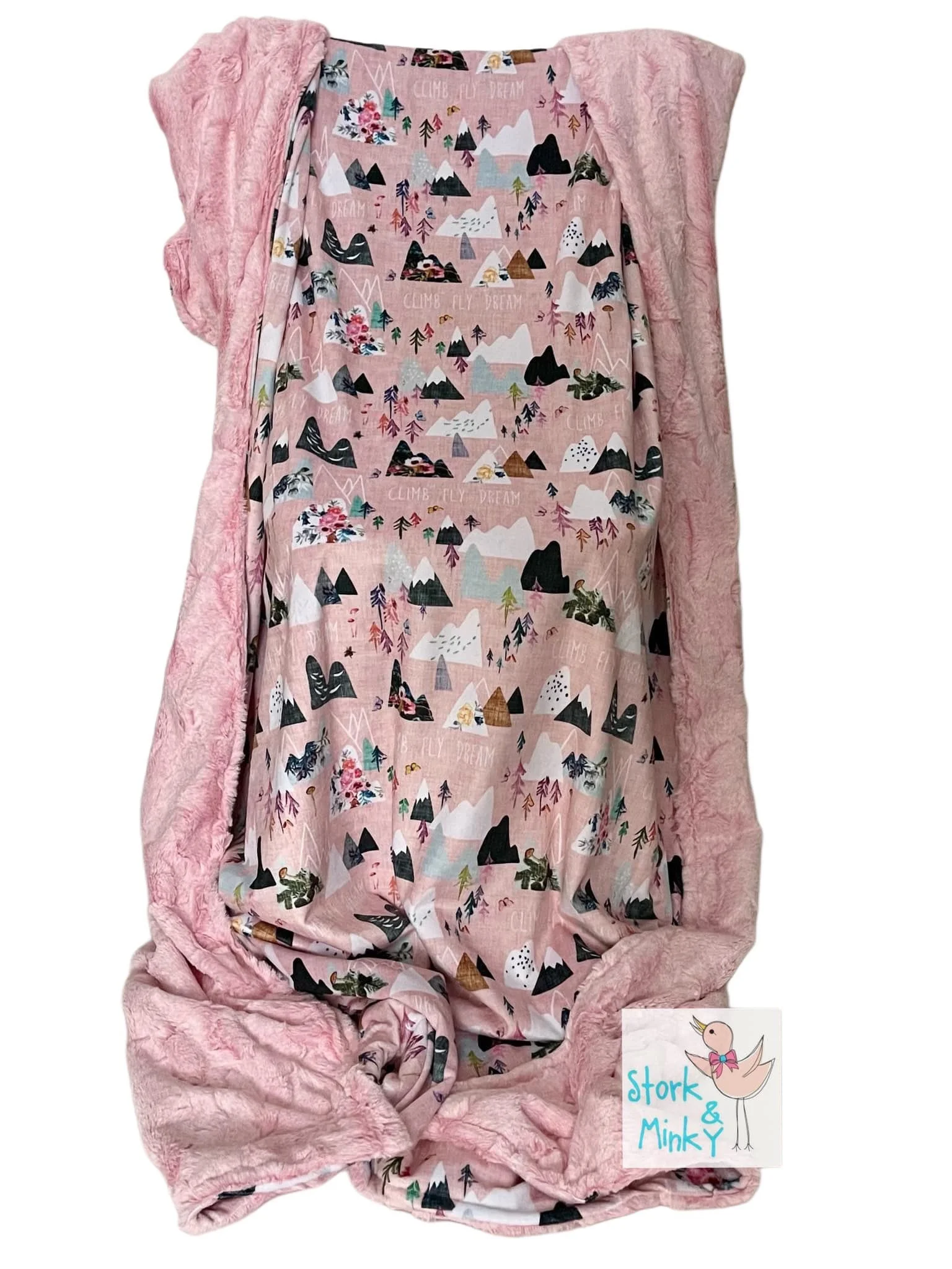 Pink Mountain Large Custom Print