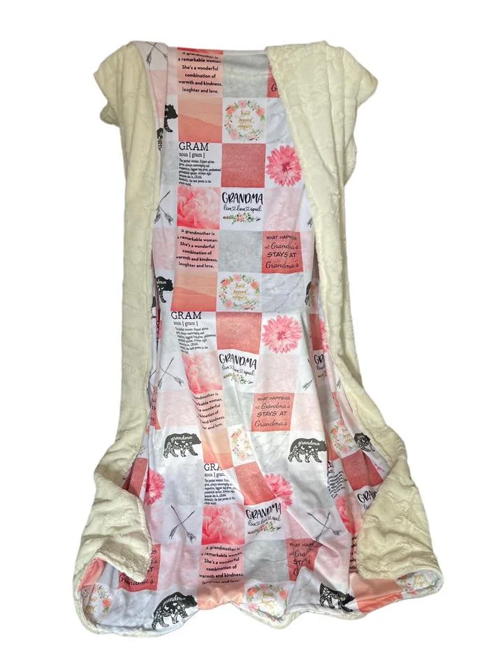 Coral Grandma Adult Patchwork