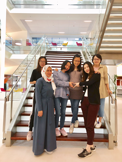 Equality, diversity, creativity, and novelty converge together here at KAUST. I am proud to have the privilege to work with them.