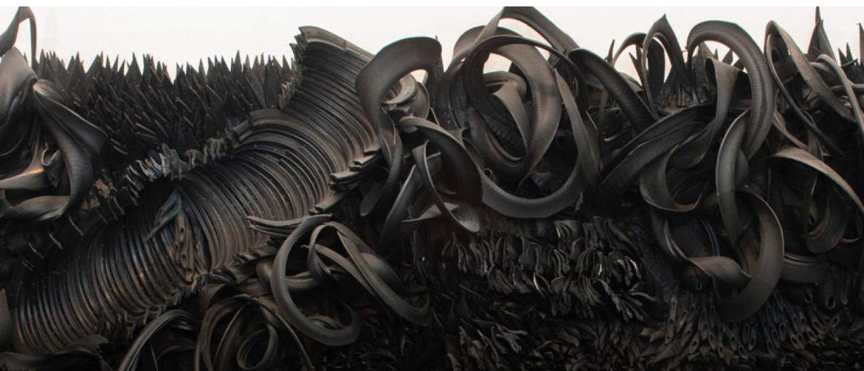 In the Tower: Chakaia Booker: Treading New Ground