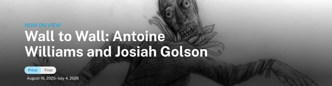 Wall to Wall: Antoine Williams and Josiah Golson