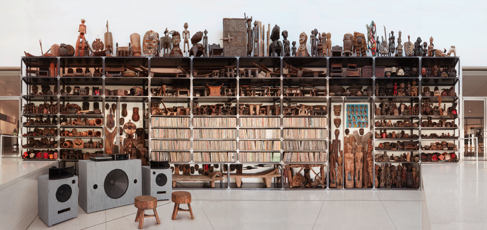 Theaster Gates - African Still Life #3: A Tribute to Patric McCoy and Marva Jolly