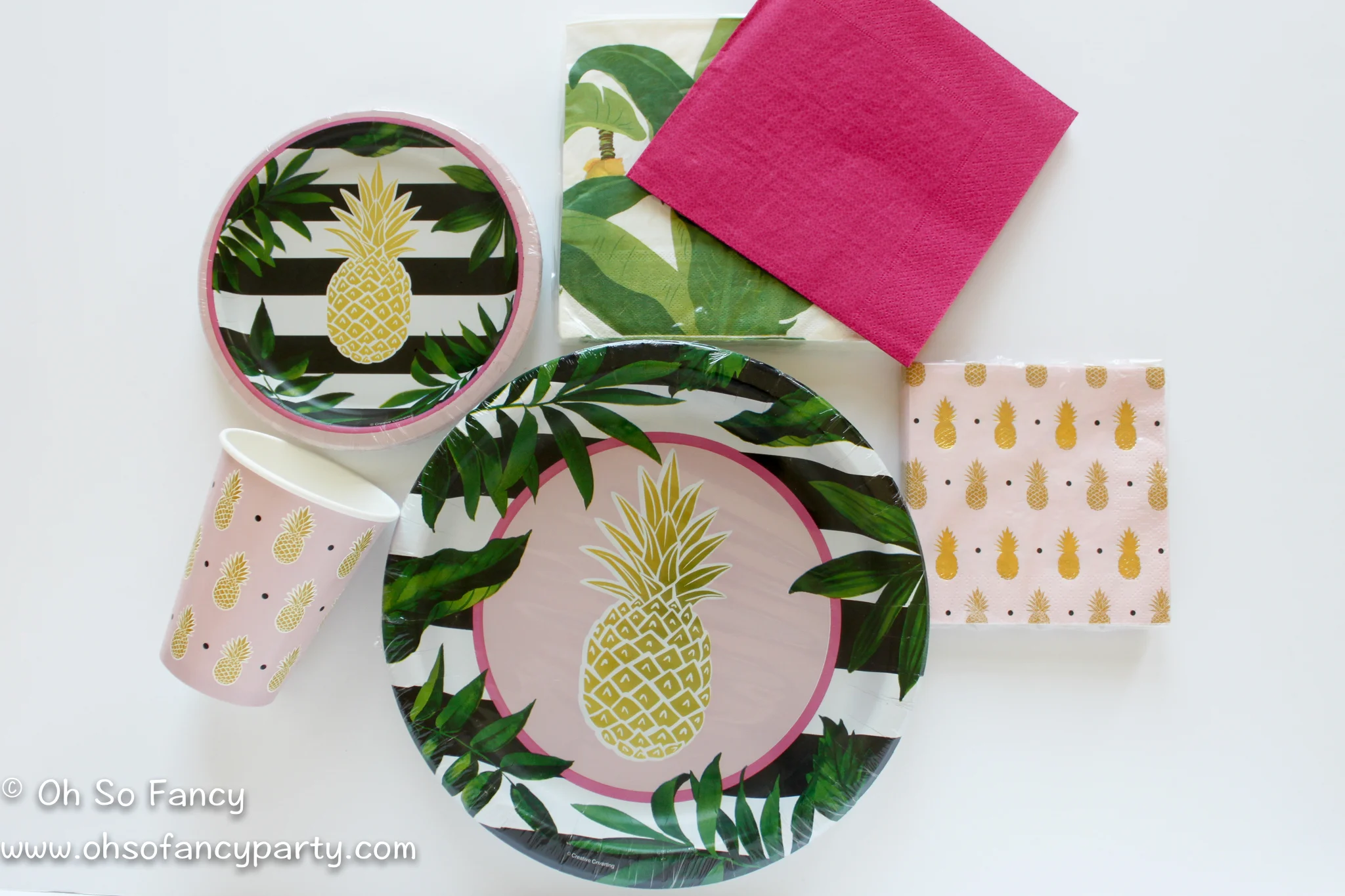 Pineapple Tableware Bundle - OhSoFancyParty.jpg