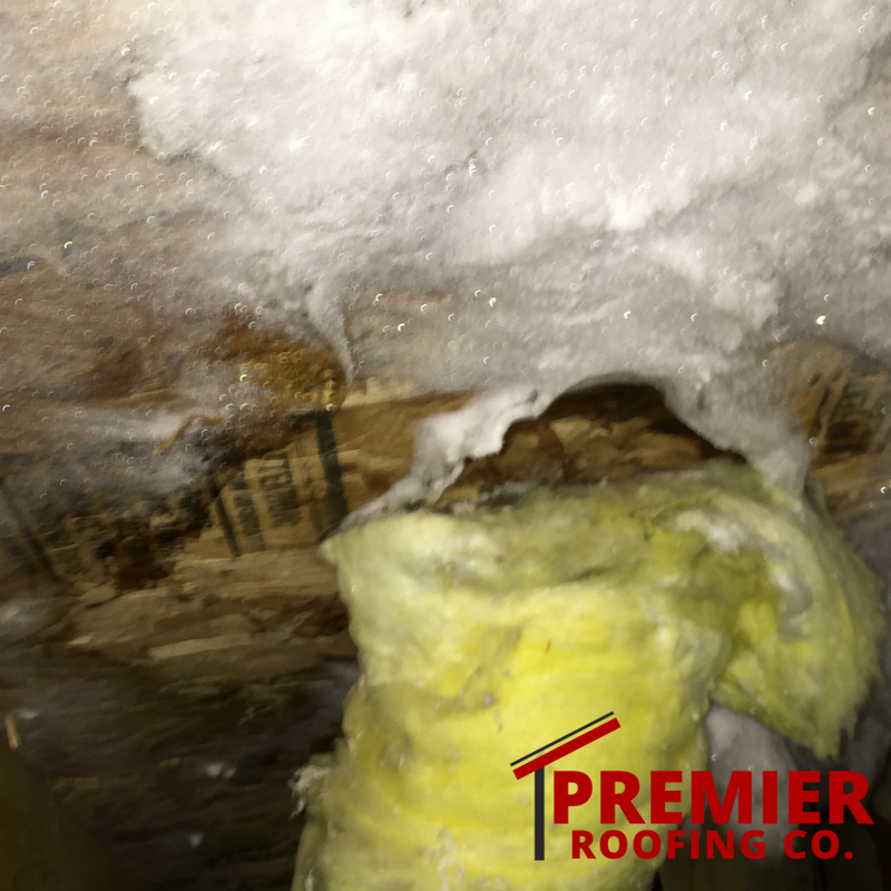 Winter Roof Leak Or Condensation In The Roof Space Premier