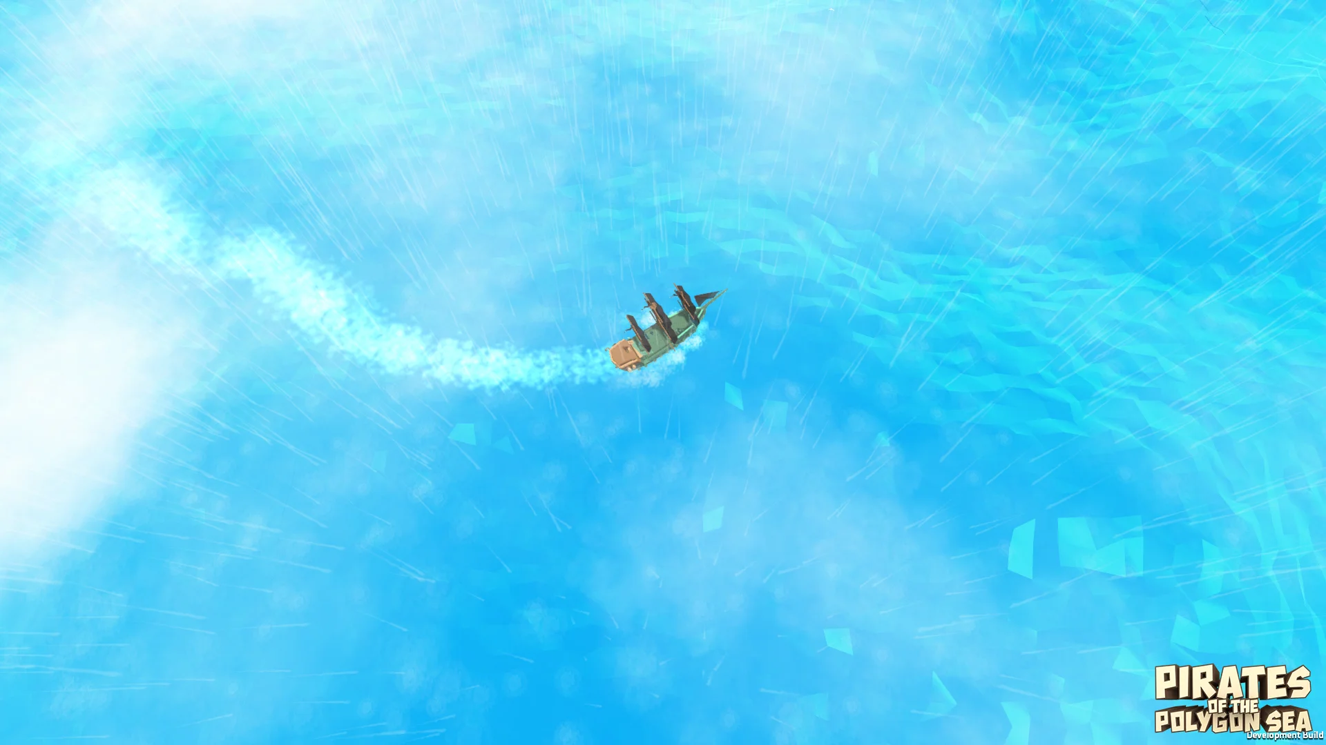Pirate captains dueling amidst a storm.