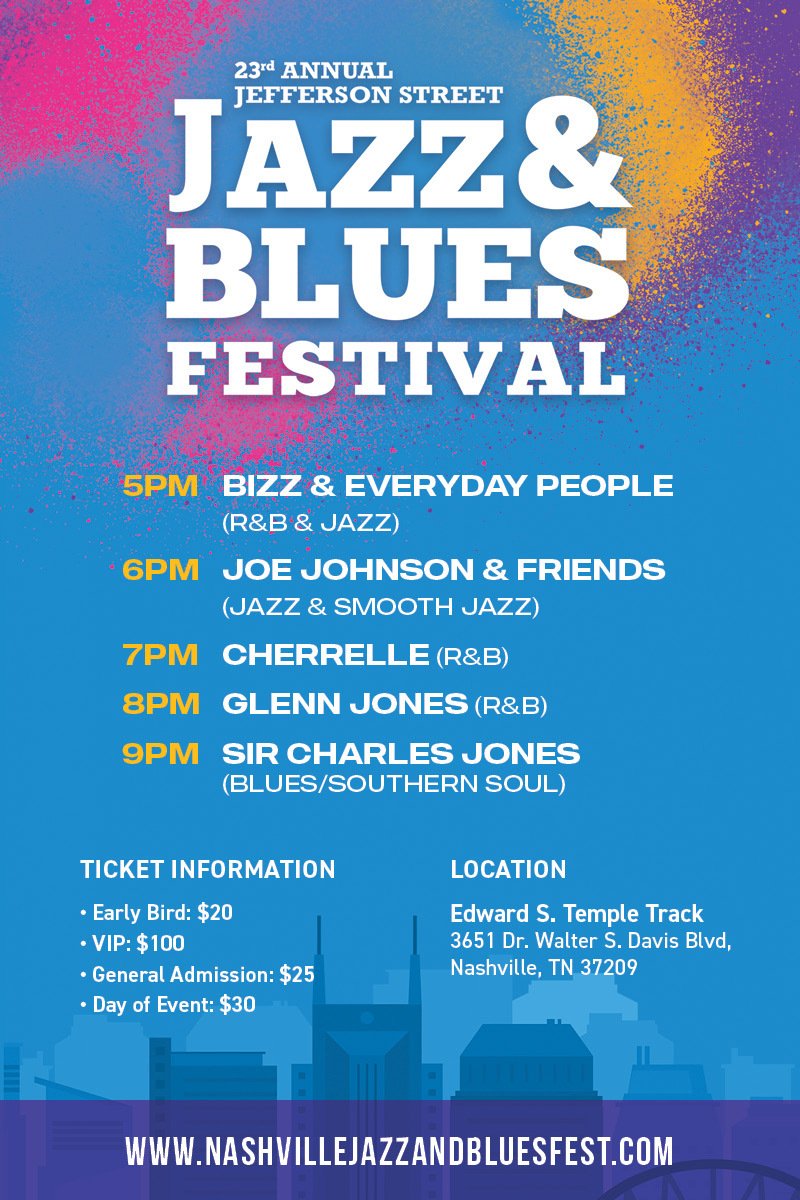 Jefferson Street Jazz And Blues Festival 2024 Lineup - Gigi Persis