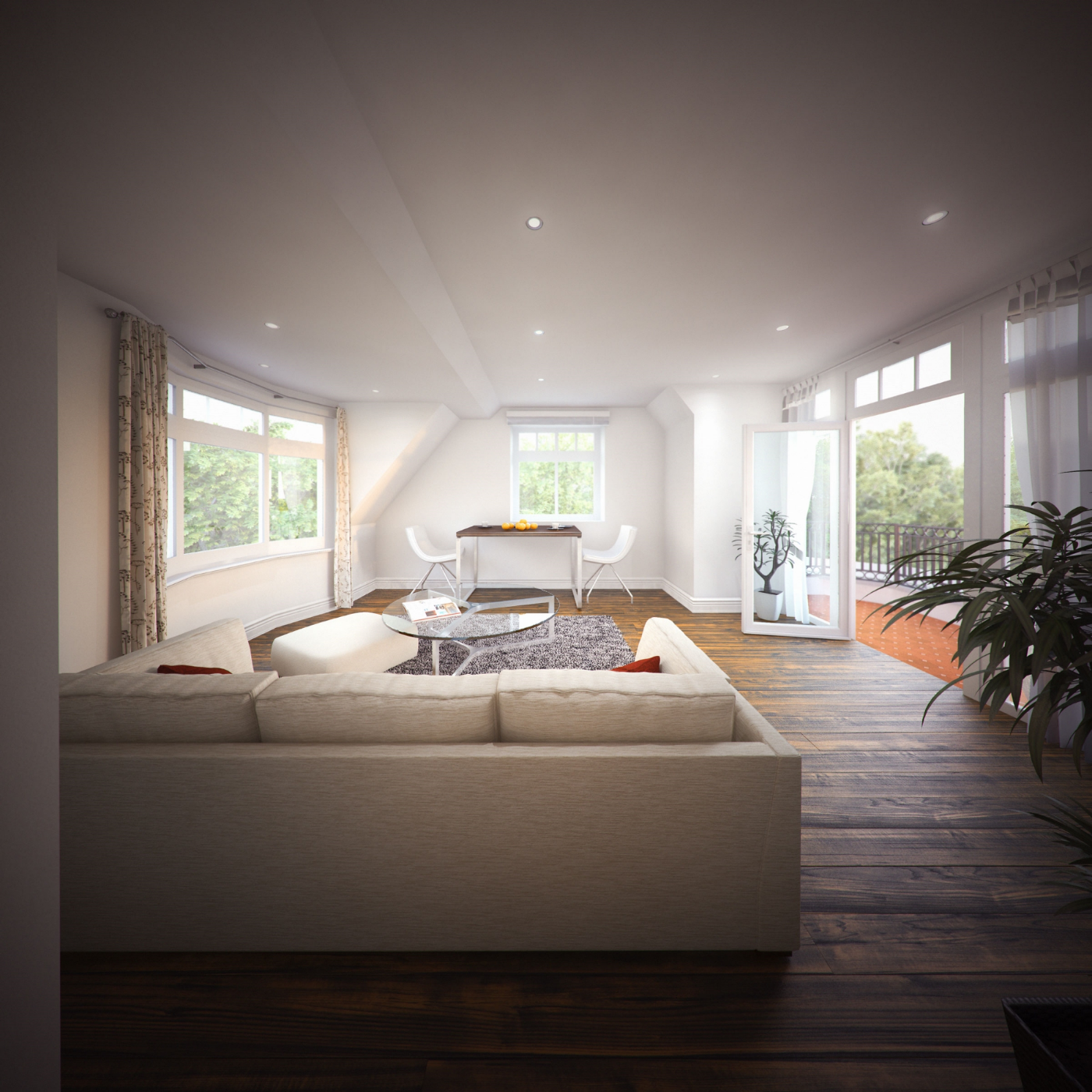 Five Elms Penthouse - Interior CGI Visual