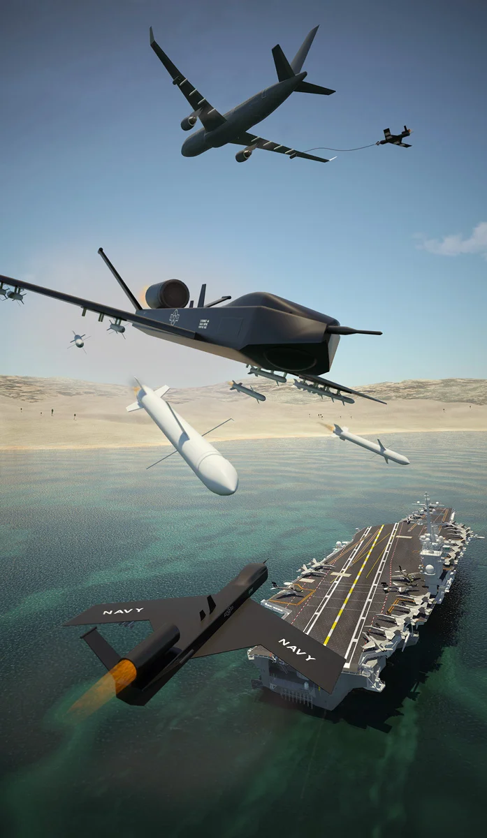 UAV Concept - 3d Illustration