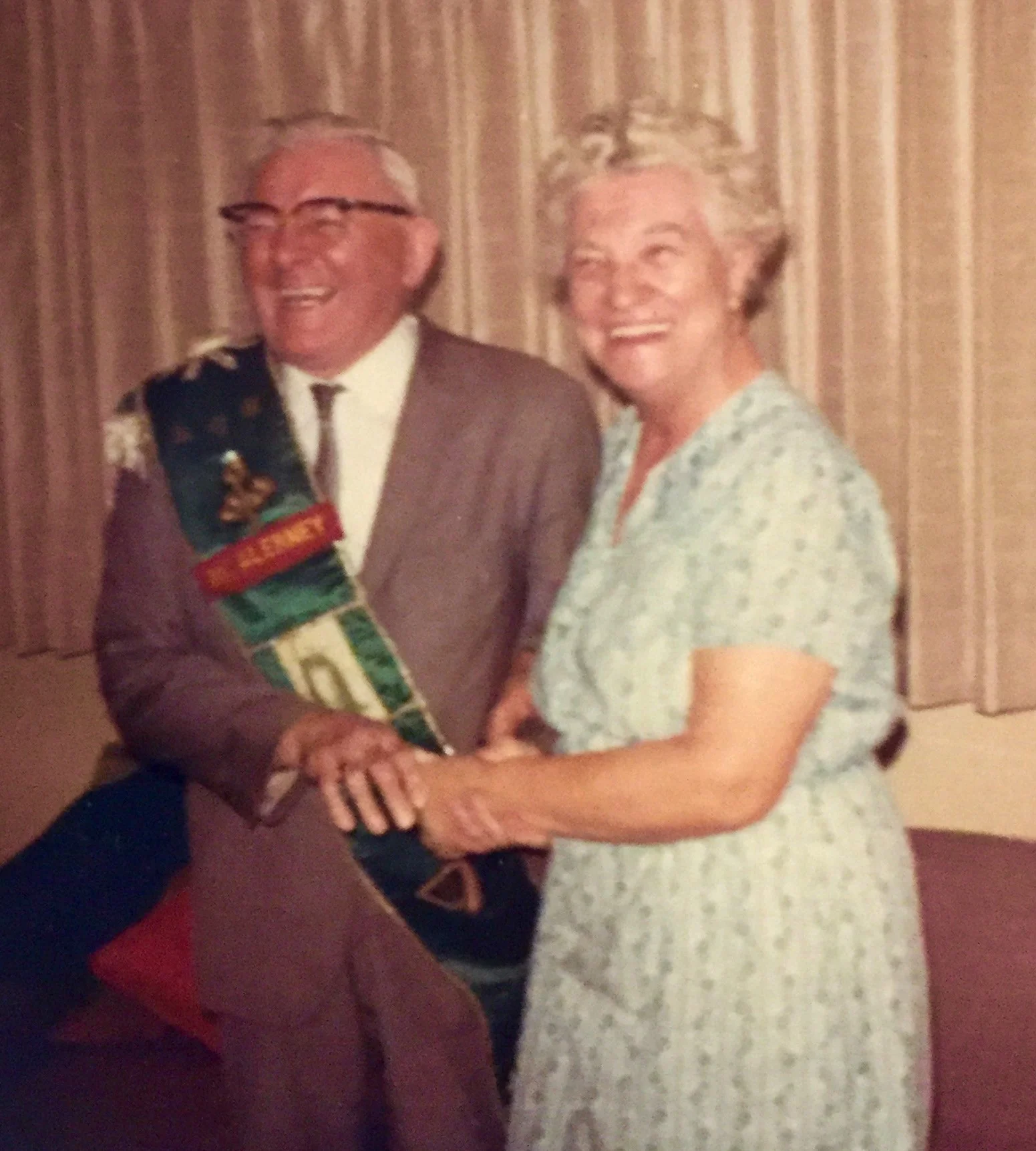 Matthew McAlerney and Lily (Kempson) McAlerney, Seattle, late 1950s.