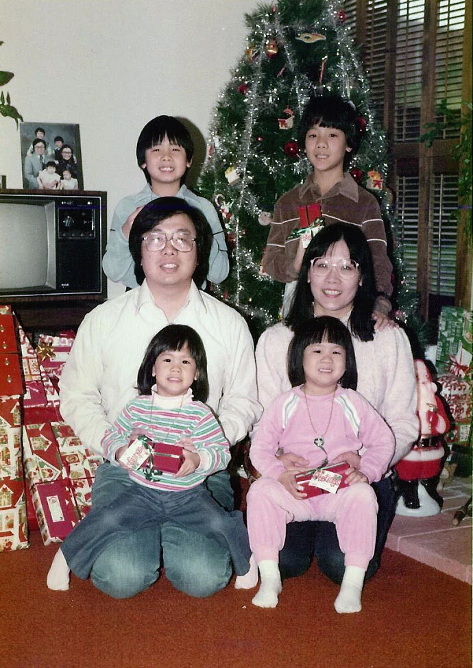 I am the bottom-left child. Yes, it's not a newborn photo, but the photo-in-photo on top of the old ass TV is me as a newborn with my family. hahaaaa