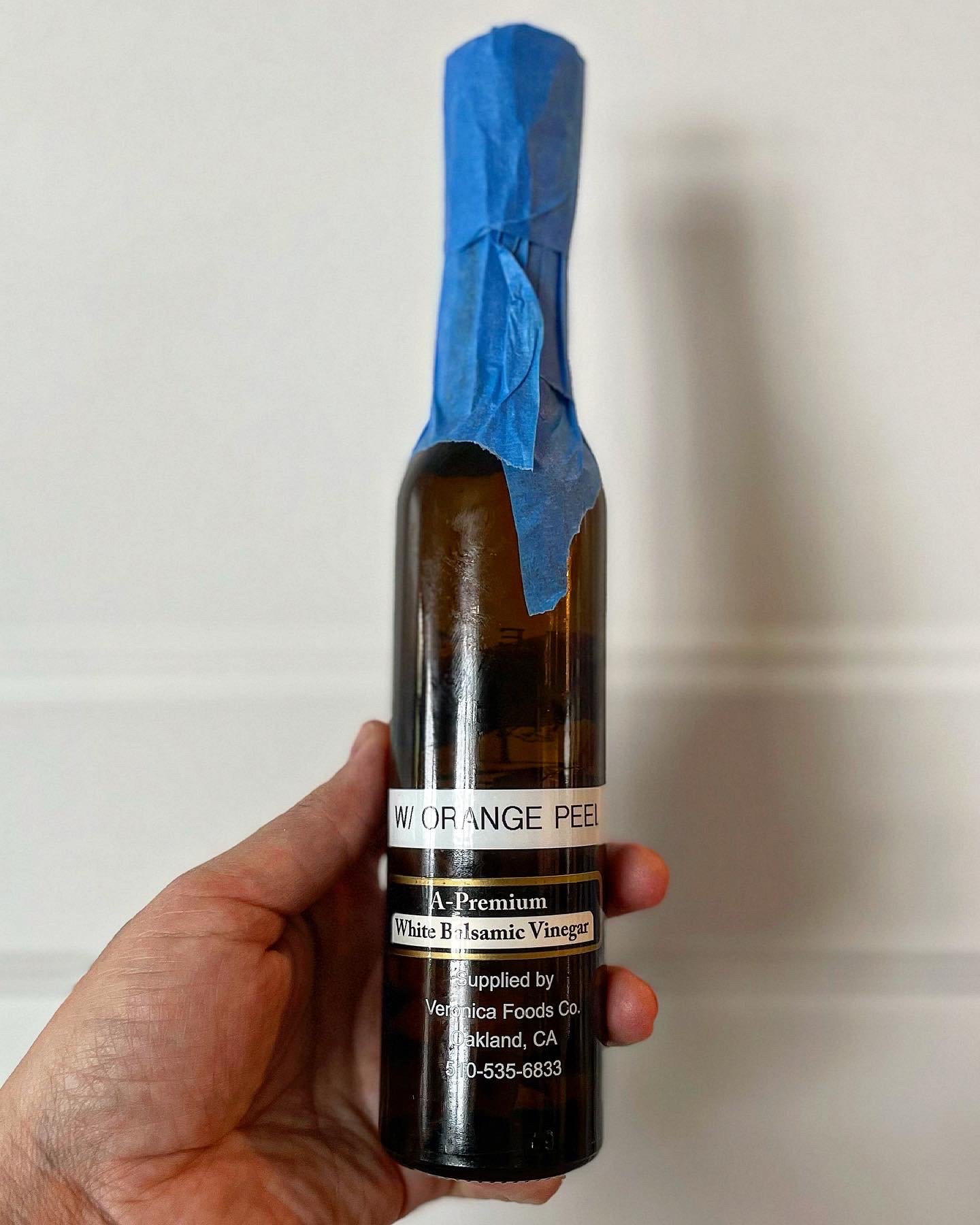 Orange peel vinegar