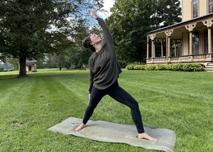 Sunday Yoga on the Lawn with Sam Coulter