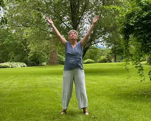 Sunday Yoga on the Lawn with Sam Coulter