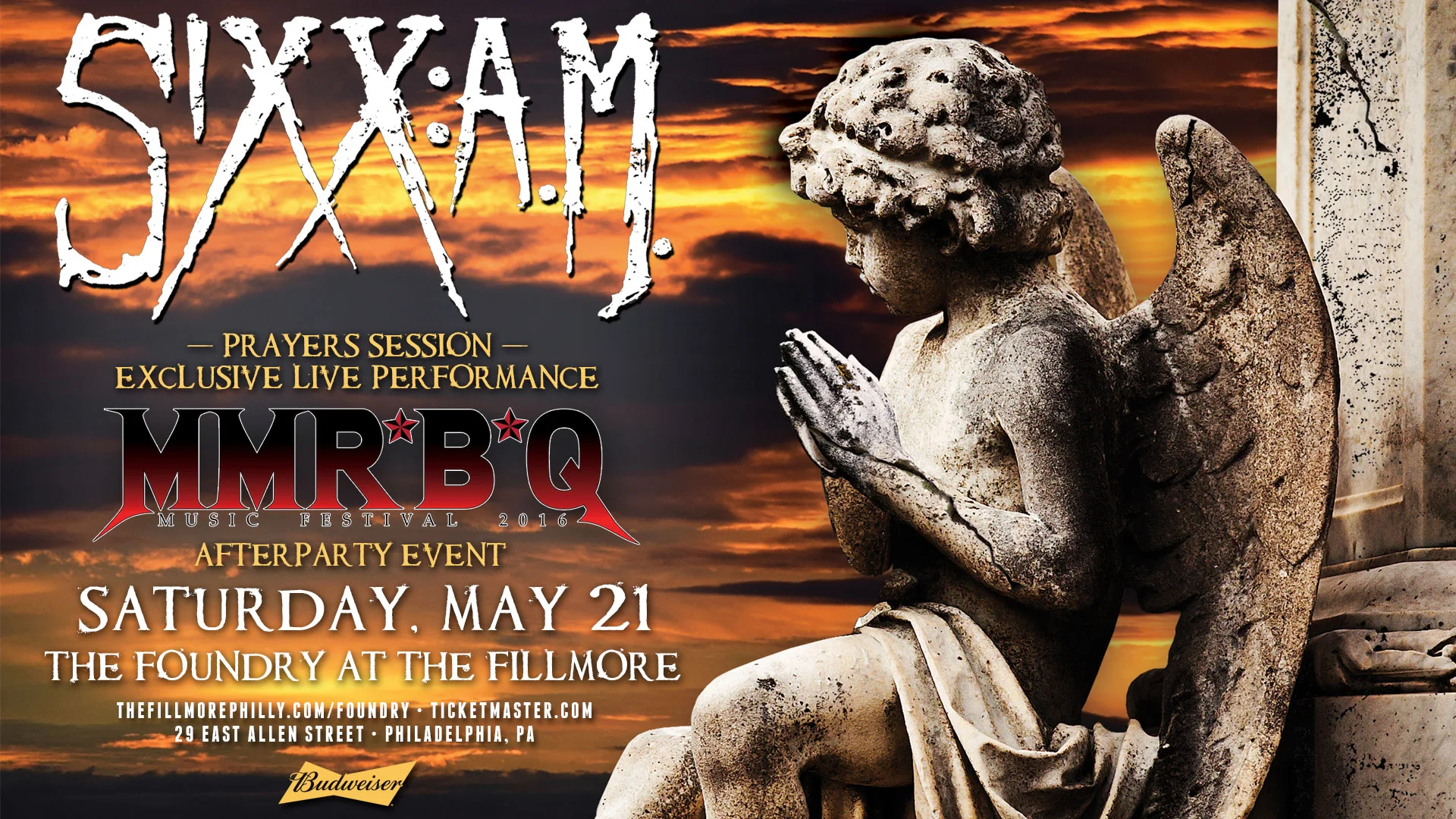 WMMR's MMR*B-Q Presents: Exclusive 'Prayer Session' May 21st