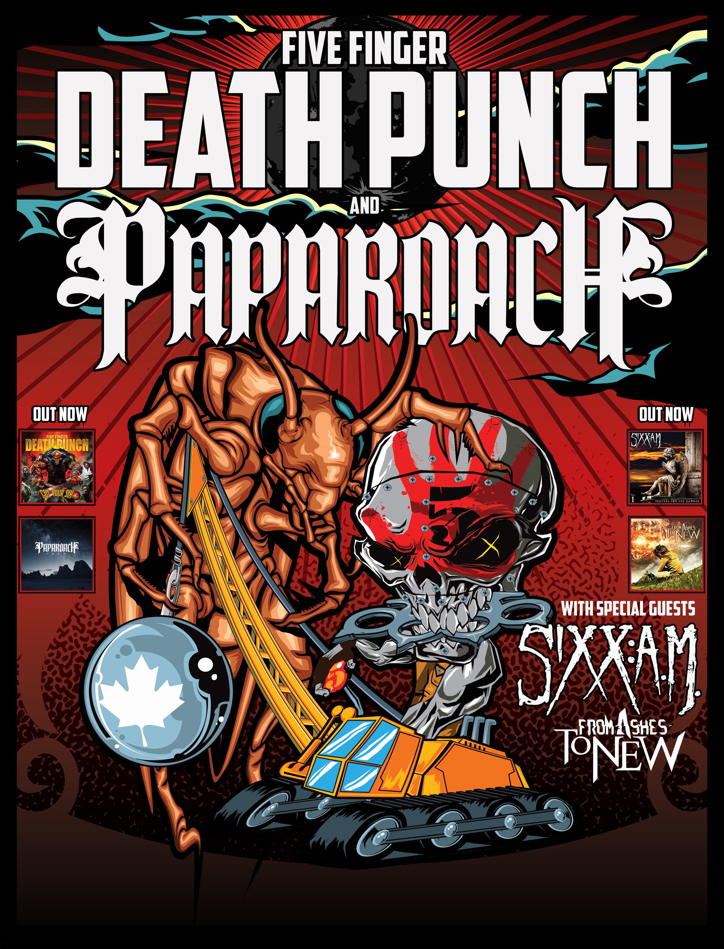 Canada's Biggest Co-Headline Arena Rock Tour Of The Fall Kicks Off With Raging Opening Weekend