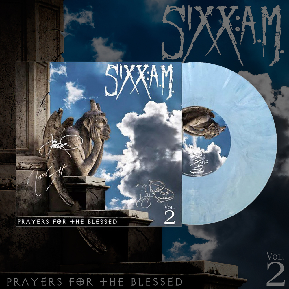 SIXX A.M Prayers For The Blessed Ltd Ed RARE Poster AM FREE Rock Met,al Poster 