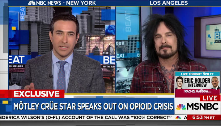 MSNBC – The Beat with Melber Interview with Nikki Sixx — Sixx:A.M.