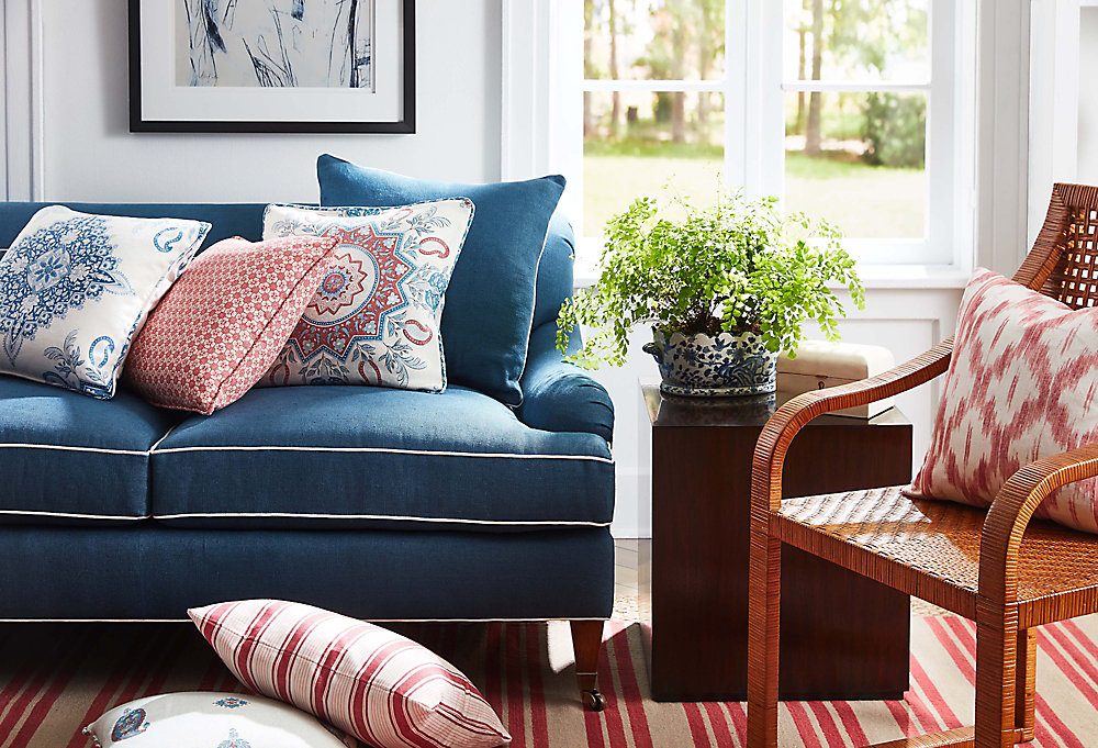 image via one kings lane featuring mark d. sikes, shop our pillow favorites here