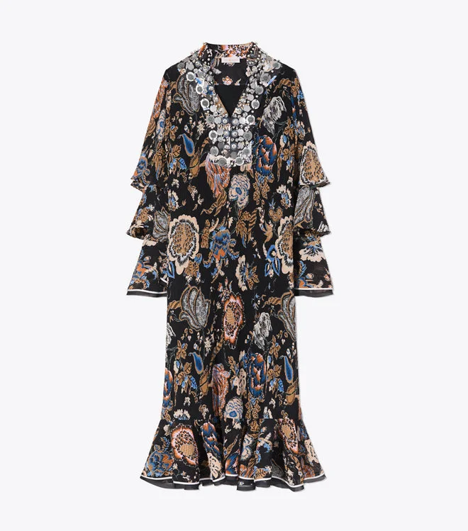 how darling are the tiered sleeves on this dress ?