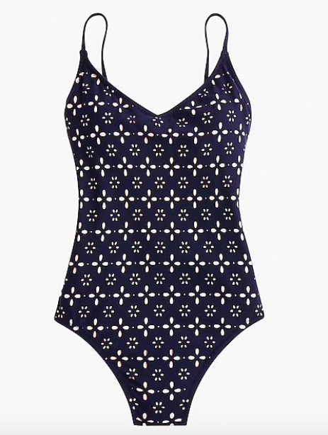 we adore this eyelet one piece (on sale for $77)