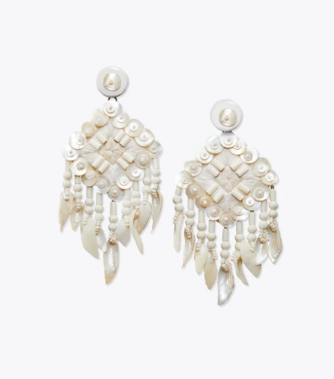 these beaded shell earrings are our favorite! snap them up while they’re a score - over 70% off!