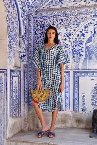 this indigo dress is about to be part of our spring uniform!