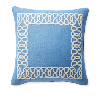This embroidered pillow cover adds the perfect pattern pop to your space! It perfectly pairs with our favorite sheet set that’s on sale today (under $200)!! If you’re looking for new bedding, our-go to is having a major sale !!