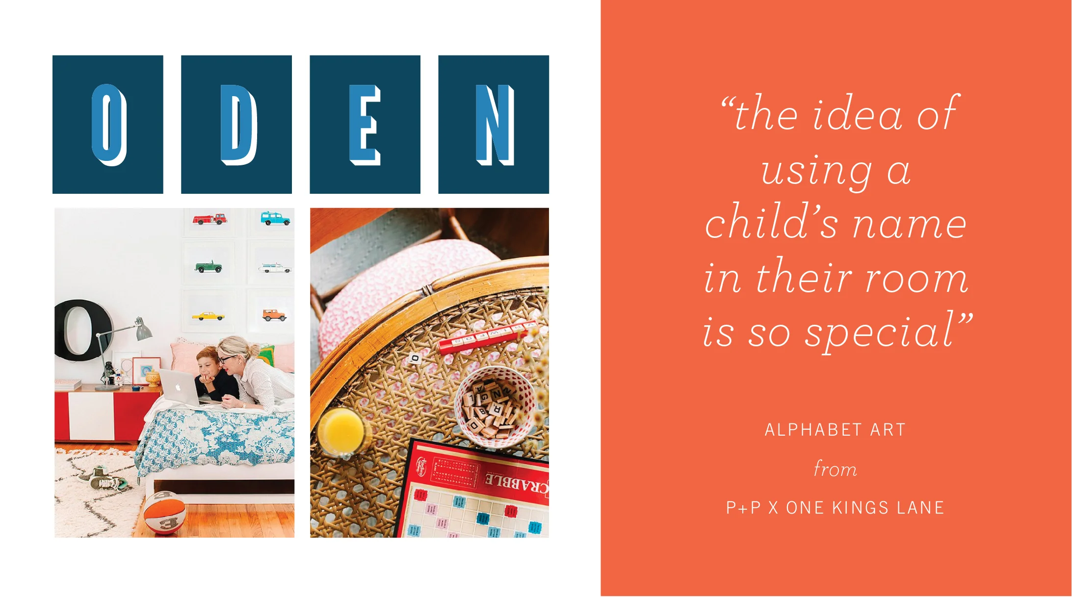 brighten up any kid’s room with some personalization (and color)!