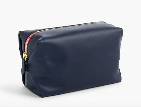 have upcoming summer travel? you’ll want to take a peek at this Italian leather Dopp kit - it’s on sale for under $45!