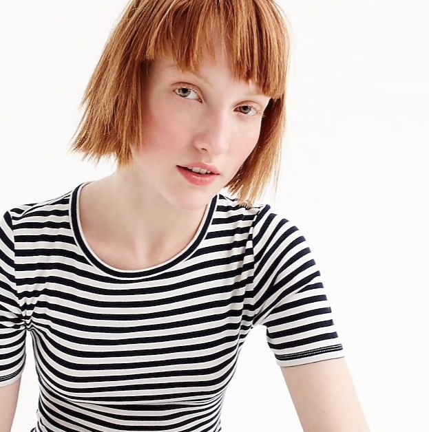 our favorite striped shirt (with the most flattering sleeve length) is now under $20!