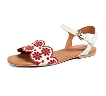 We can’t stop thinking about these perfect scalloped sandals - they’re such a score today!