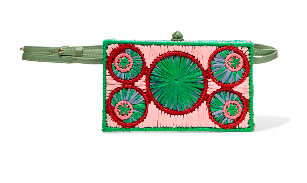 chic, colorful, and beautifully made… we couldn’t adore this versatile raffia bag more!