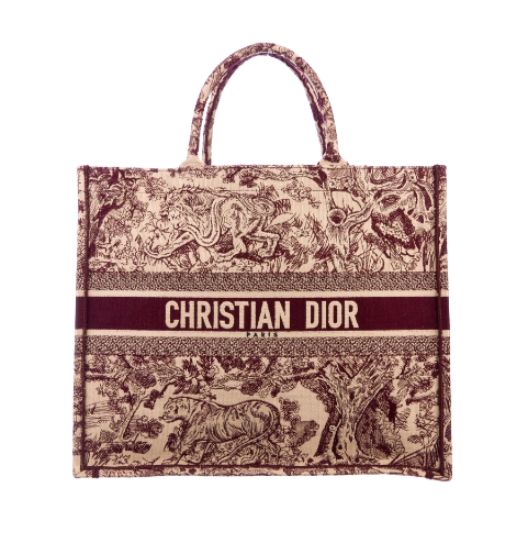 this embroidered tote is at the tippy top of our wishlist