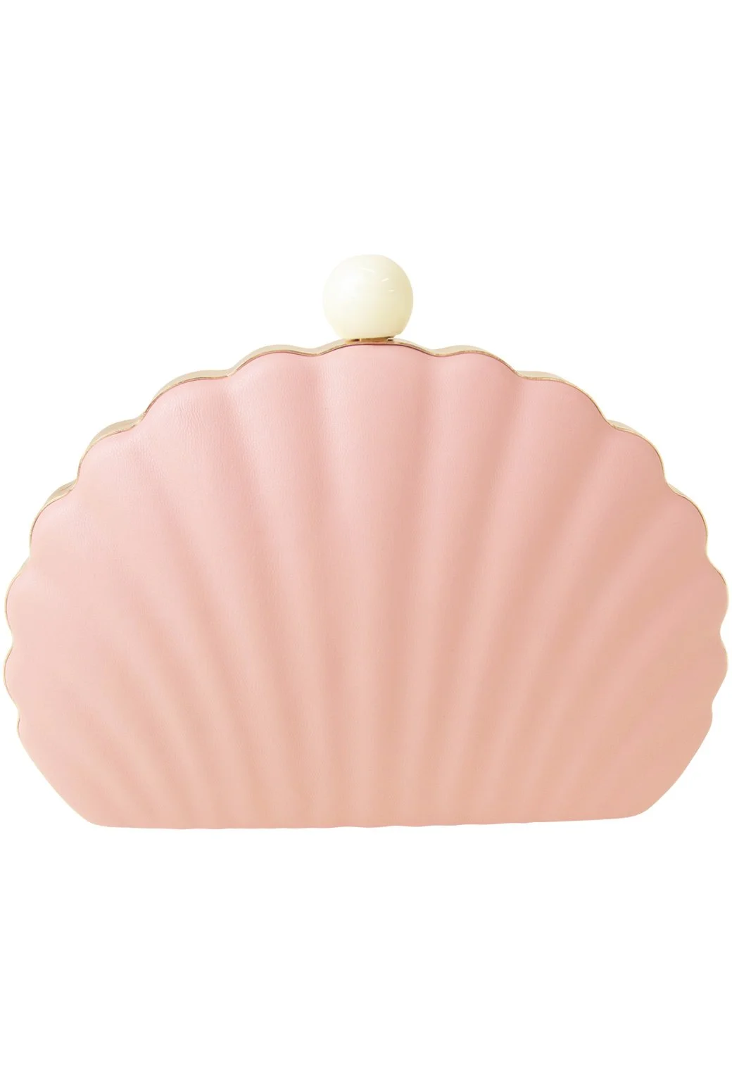 how darling is this pink, shell clutch ? just $52!