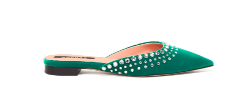 how darling are these velvet mules ?!?!