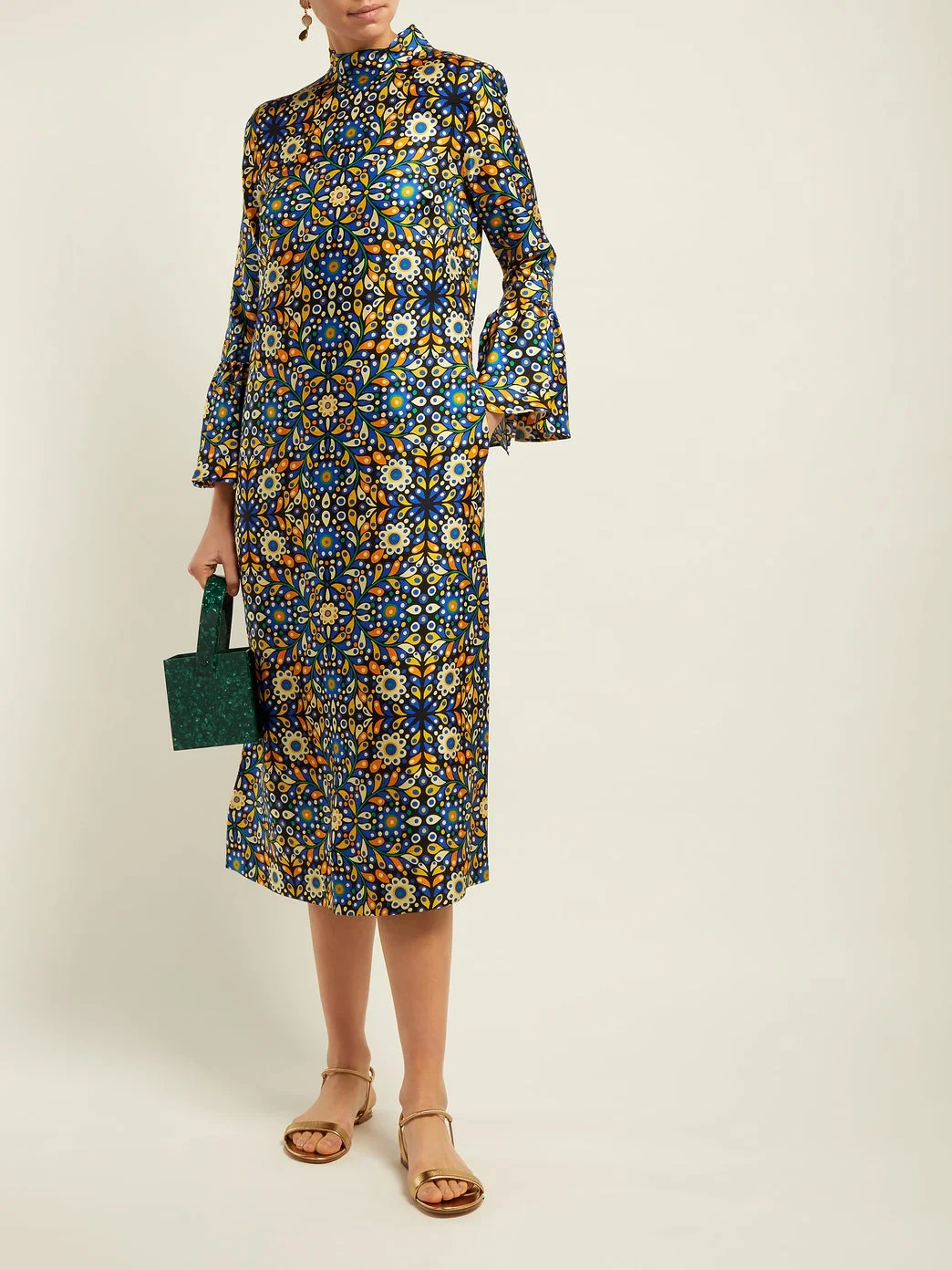 this confetti silk dress is dreamy! 40% off today!