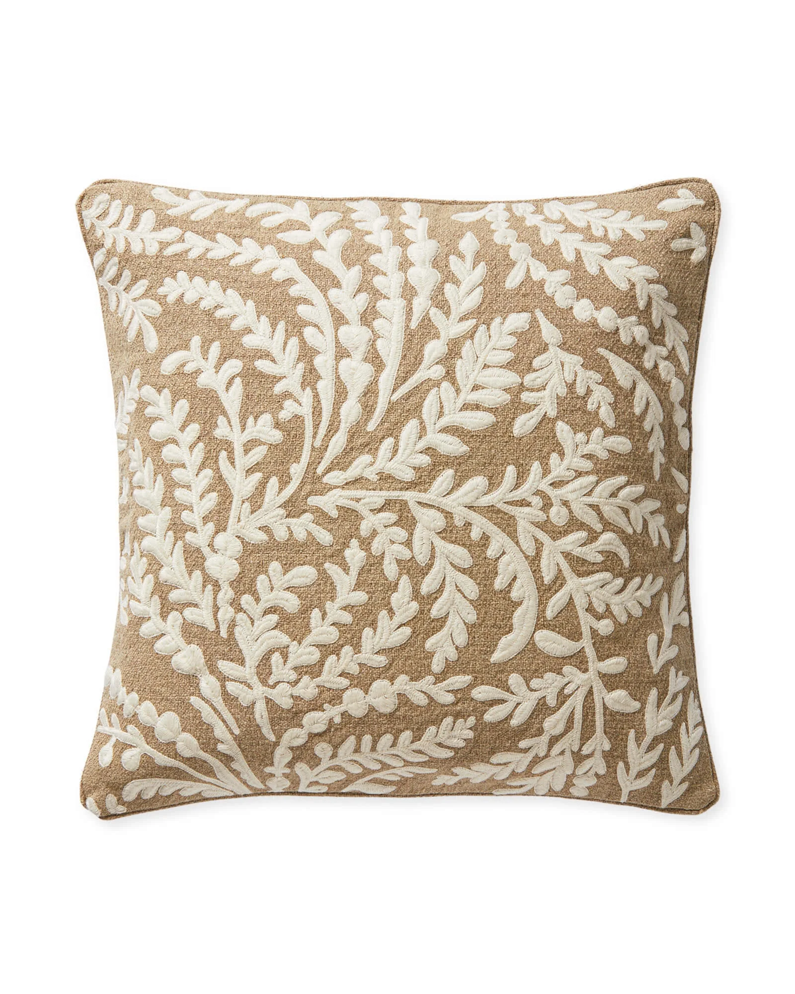 deal of the day: add a pop of pattern to any sofa with this embroidered pillow !