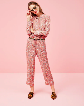 this leopard pajama set is what chic, sweet dreams are made of!