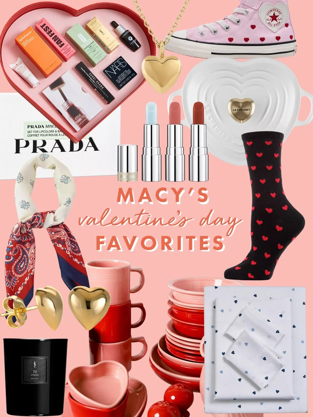 Sweet treats for everyone on your love list. &hearts;️ A fun beauty-filled candy box, the dreamiest Lanc&ocirc;me gift with purchase, and so many home favorites on major SALE &mdash; consider Valentine&rsquo;s Day officially handled with @macys! 🥂 #