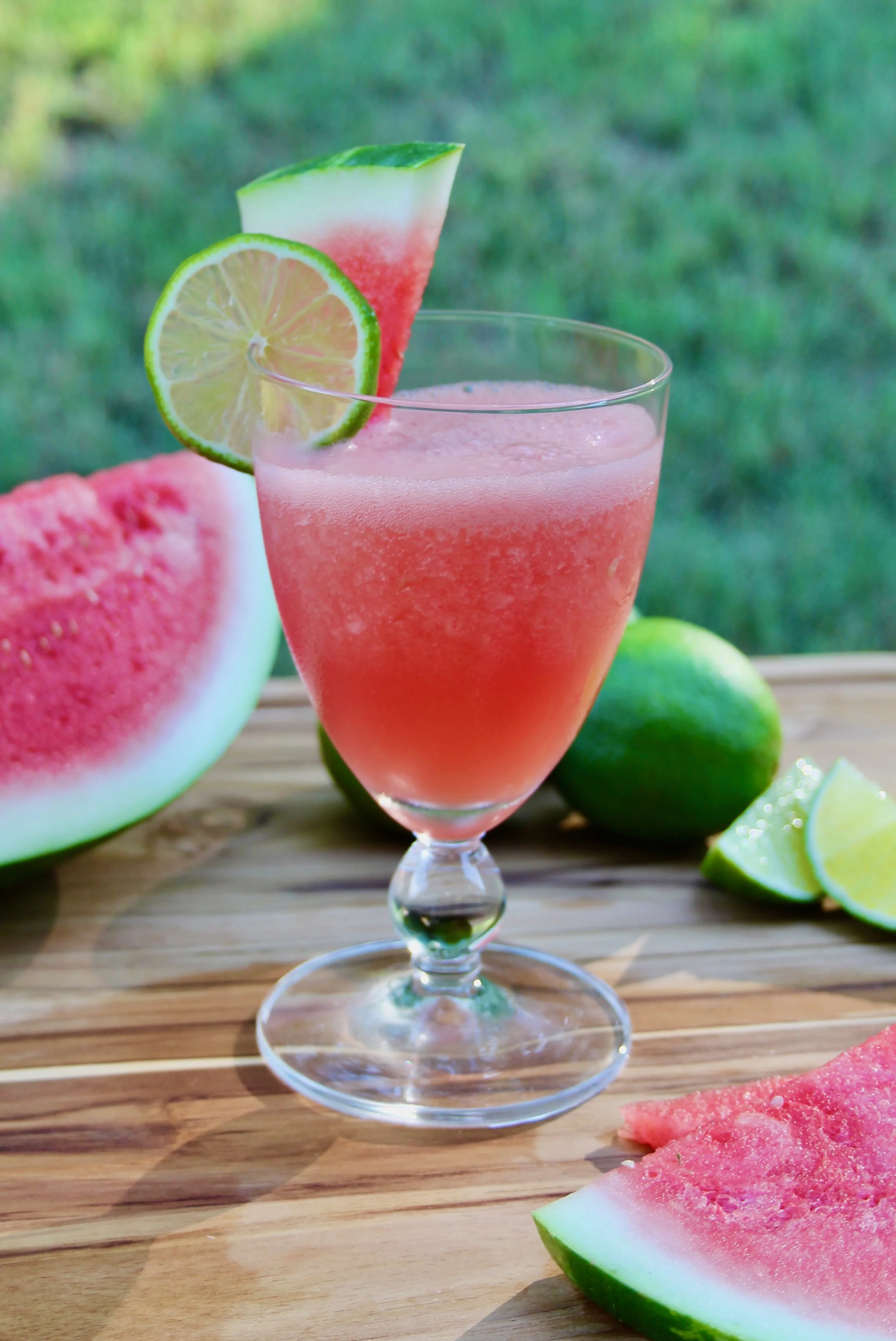 Frozen Watermelon Margaritas
