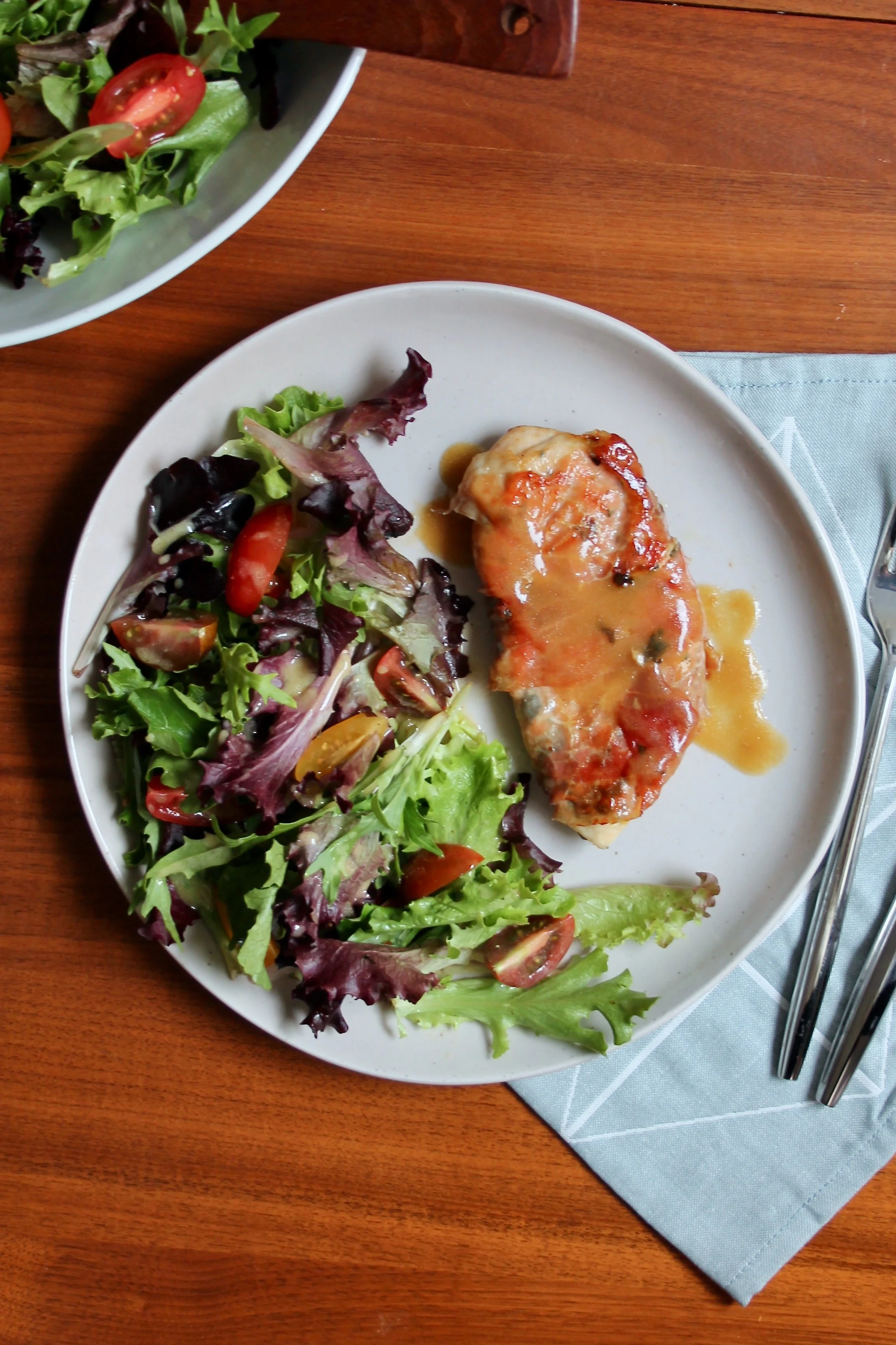 Prosciutto-Wrapped Chicken