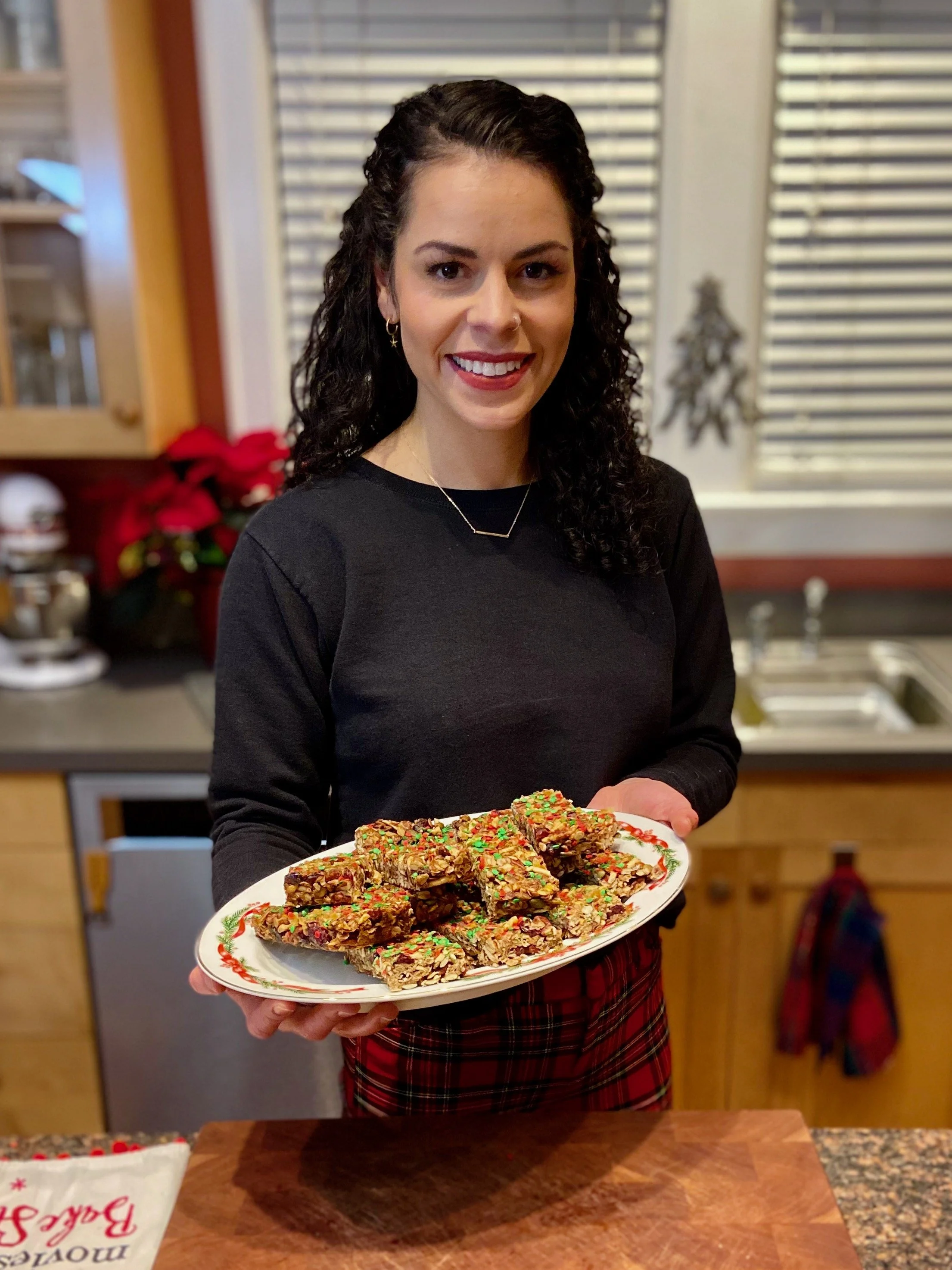 Gingerbread Granola Bars