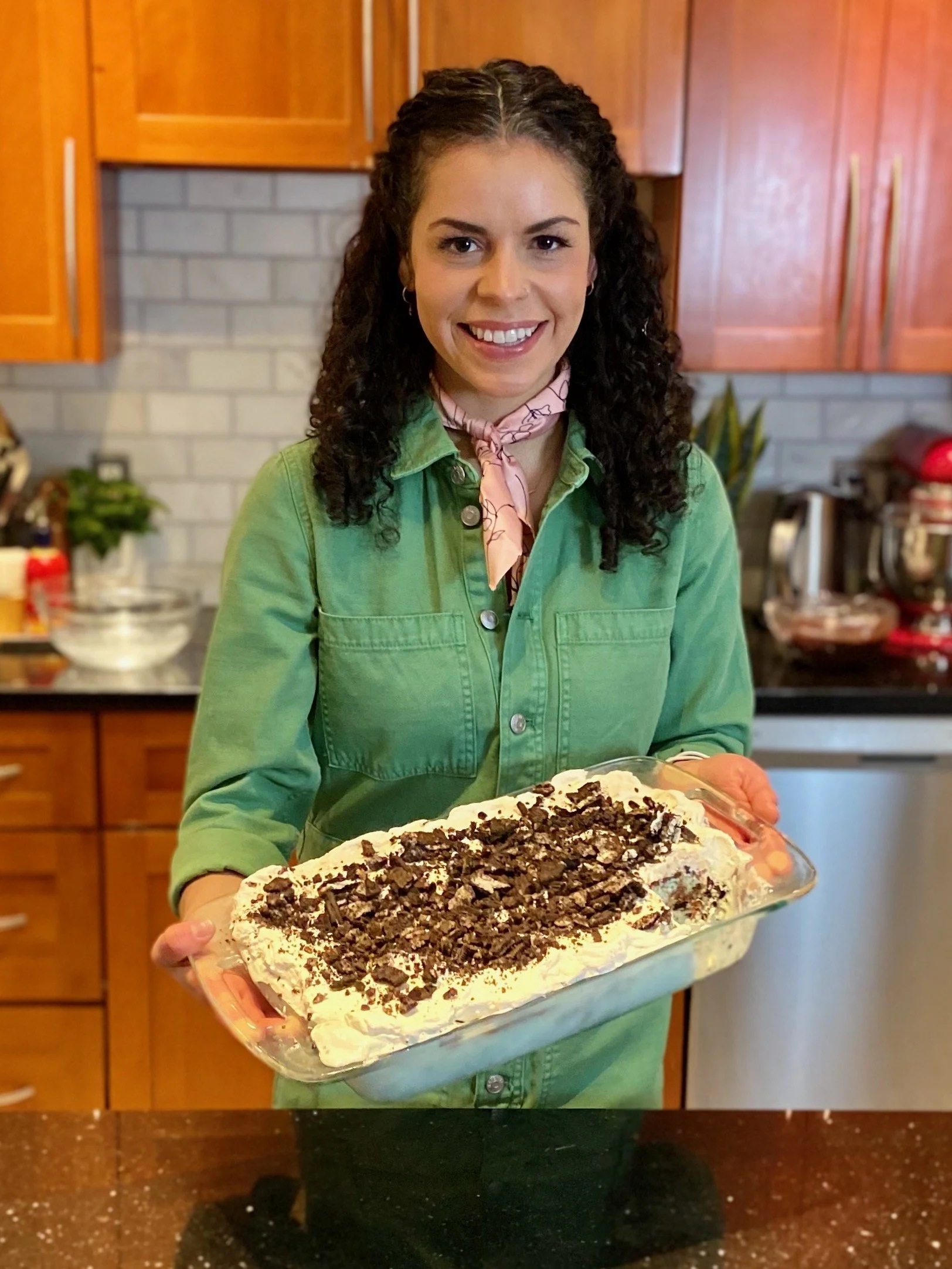 Oreo Mint Chip Ice Cream Cake