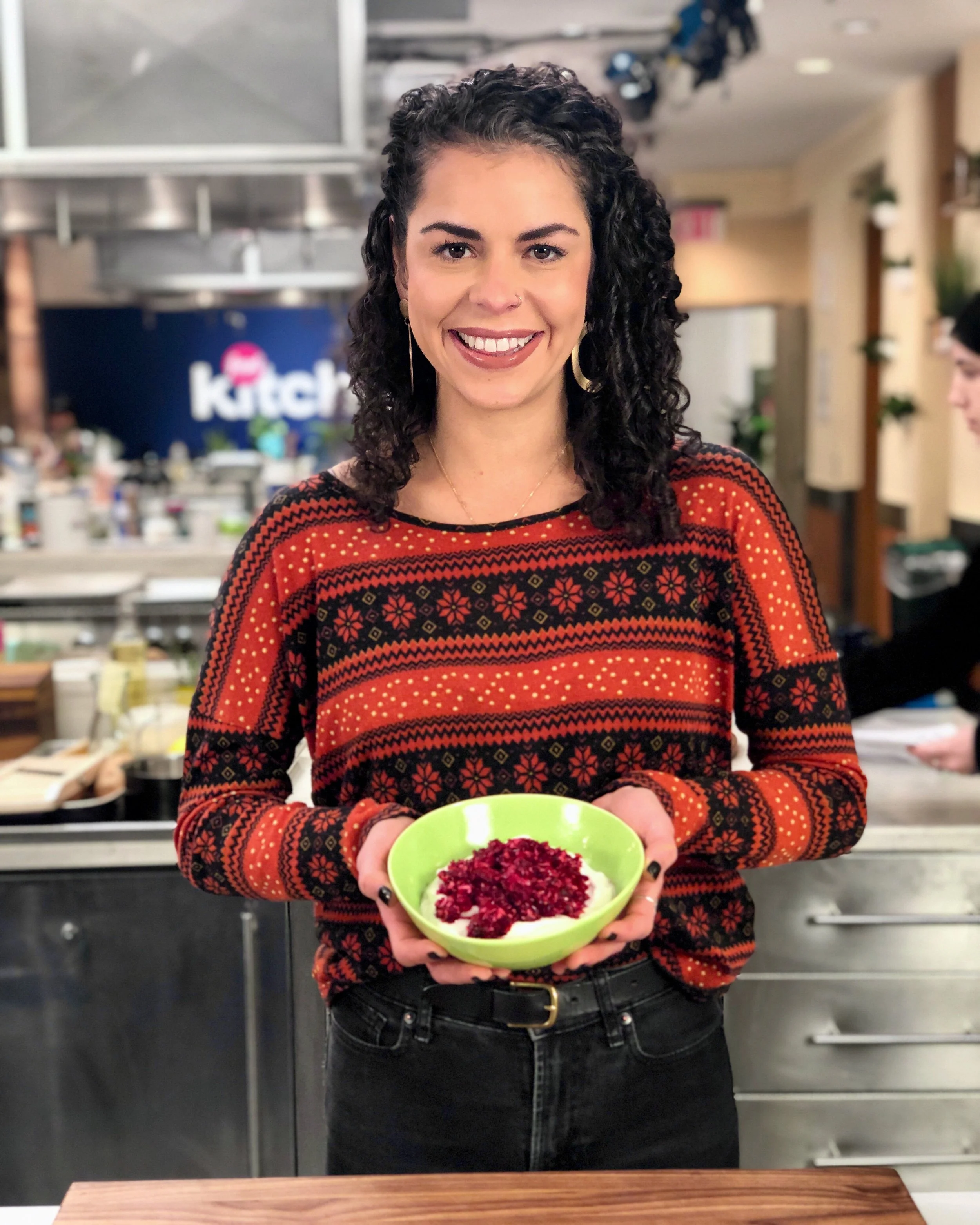 Cranberry-Coconut Relish with Greek Yogurt