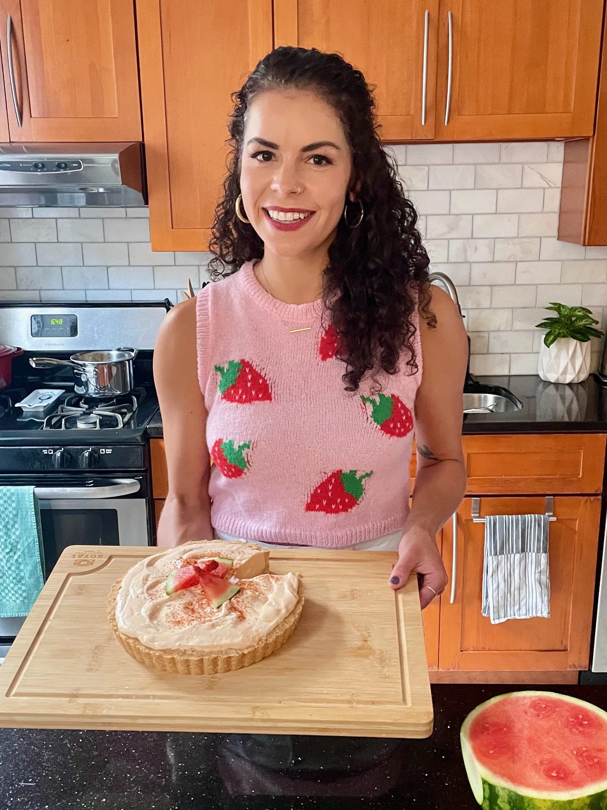Frozen Watermelon Tart