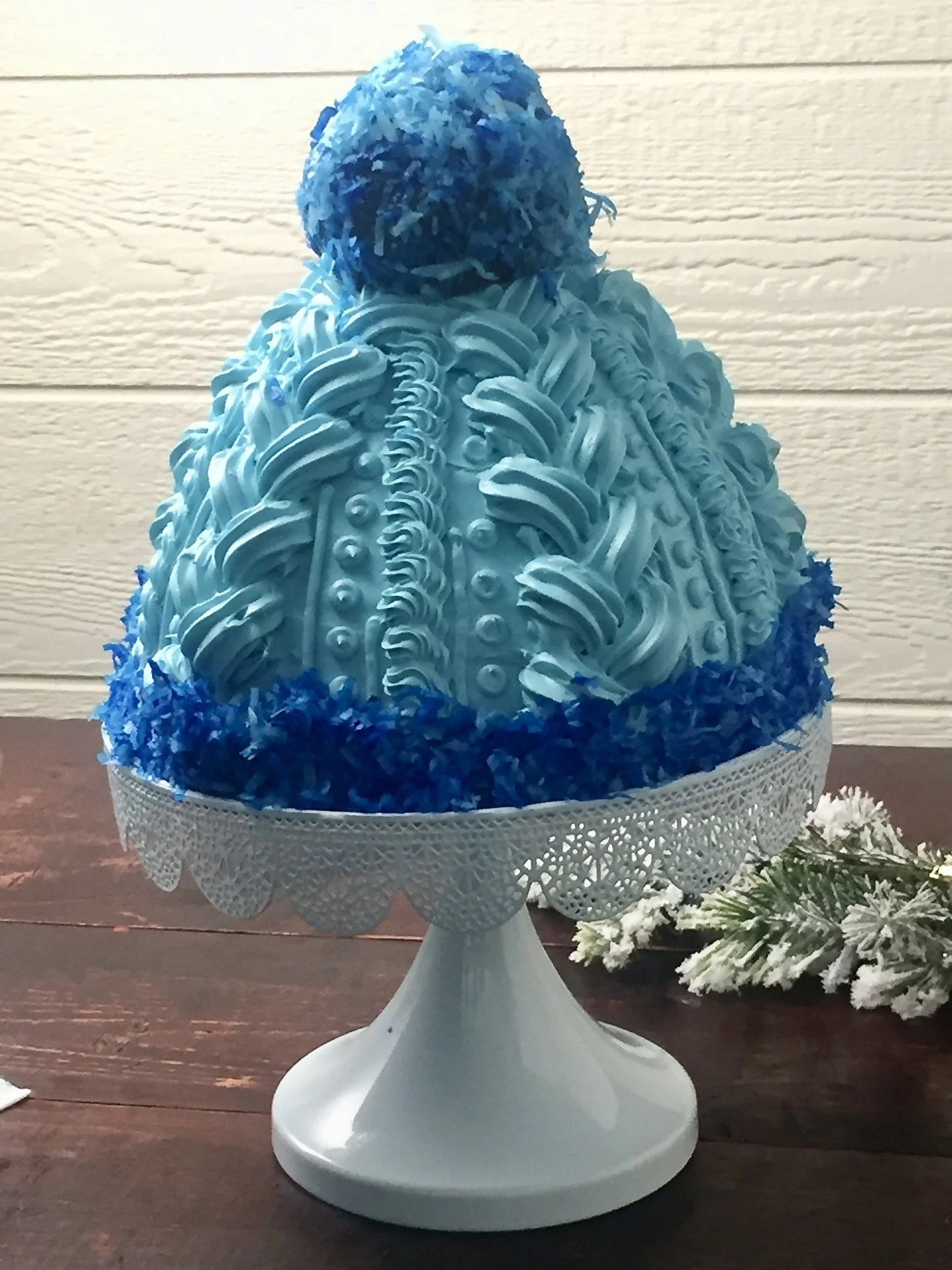 Winter Hat Cake