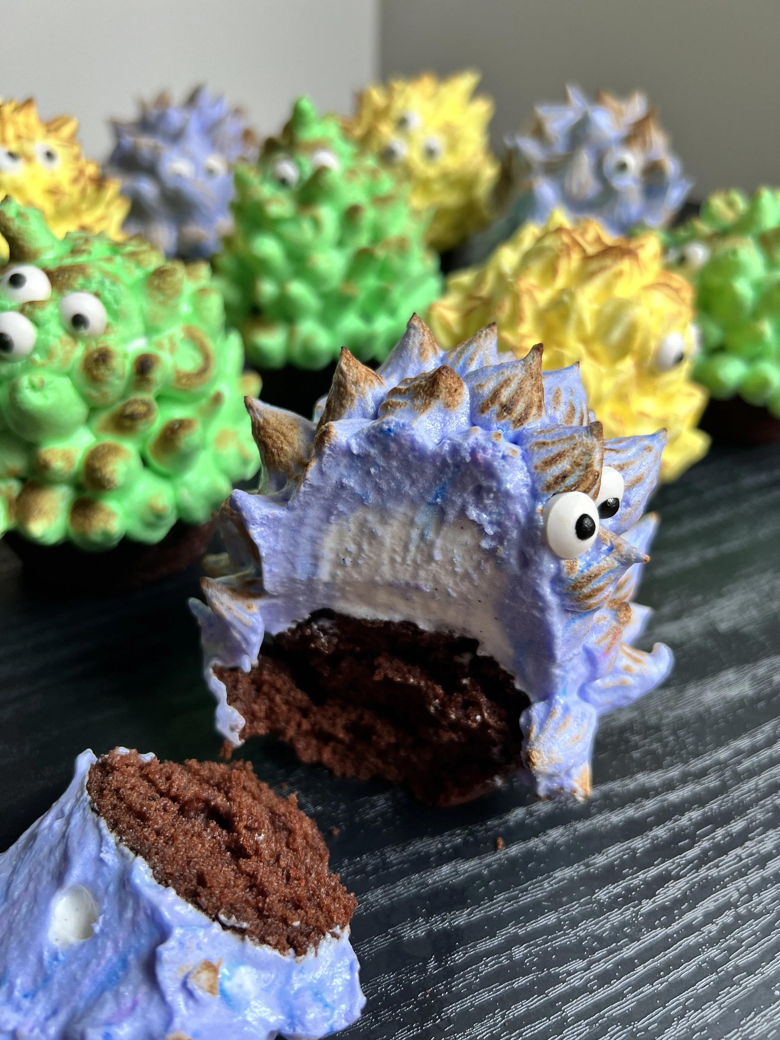Mini Monster Baked Alaskas