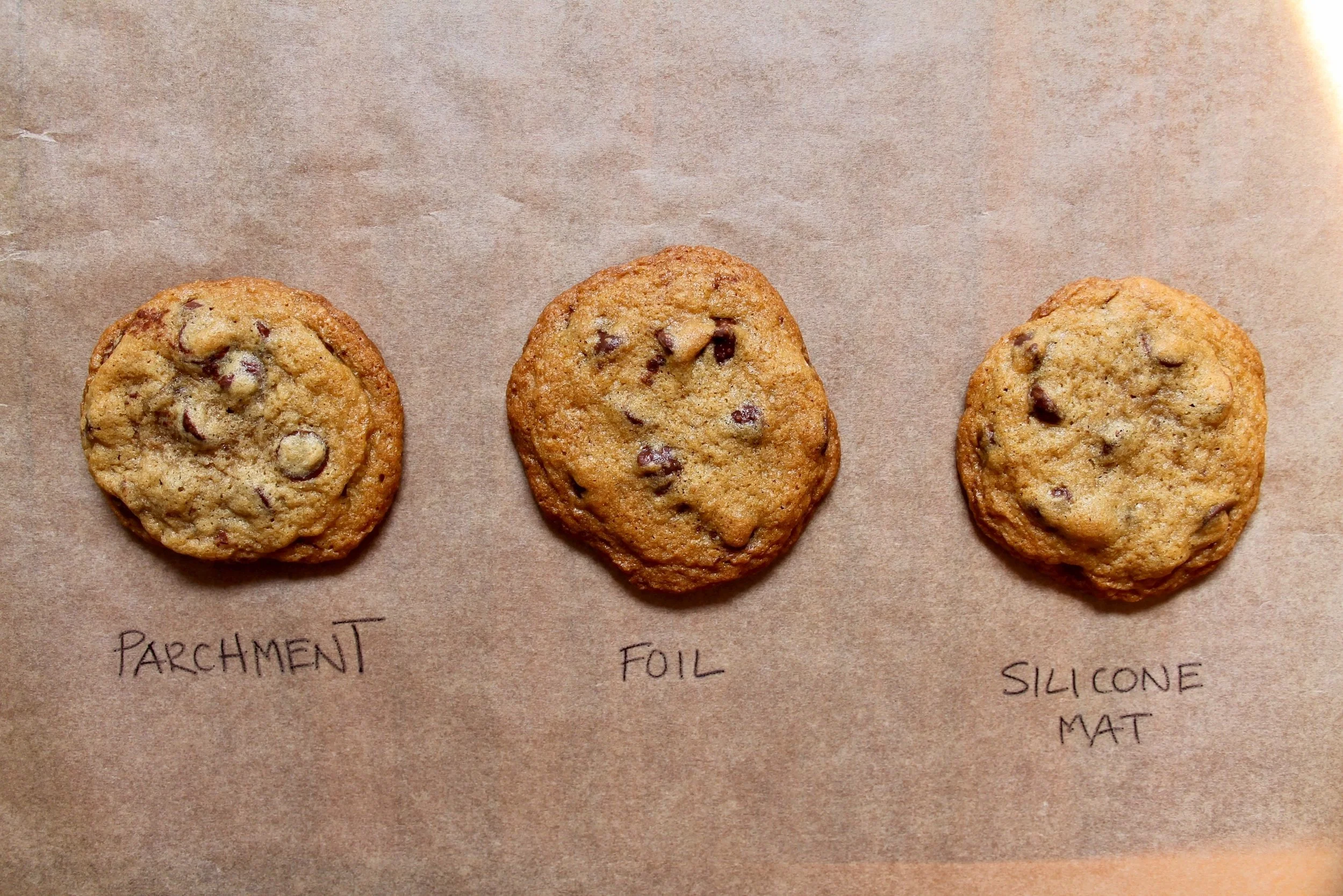 The Difference Between Parchment Paper, Aluminum Foil and Silicone Baking Mats